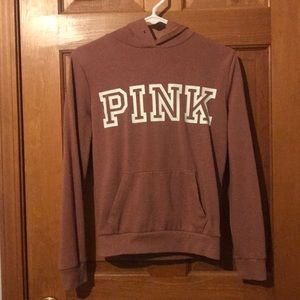 Mauve pink hoodie